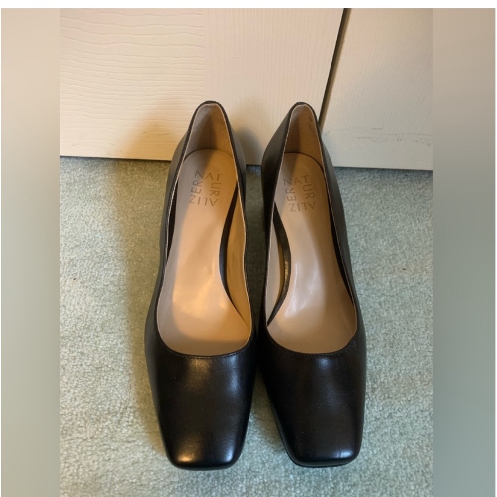 NATURALIZER KARINA Black Leather pump-size 7-Brand new without box - Picture 8 of 12